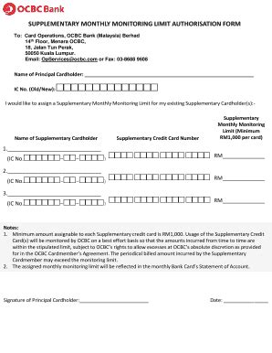 TERMS AND CONDITIONS GOVERNING OCBC 365 CREDIT .